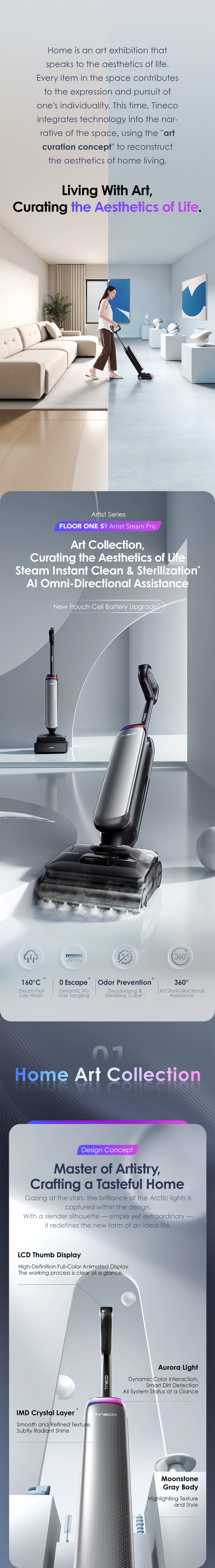 Tineco Floor One S9 Artist Steam Pro Floor Washer