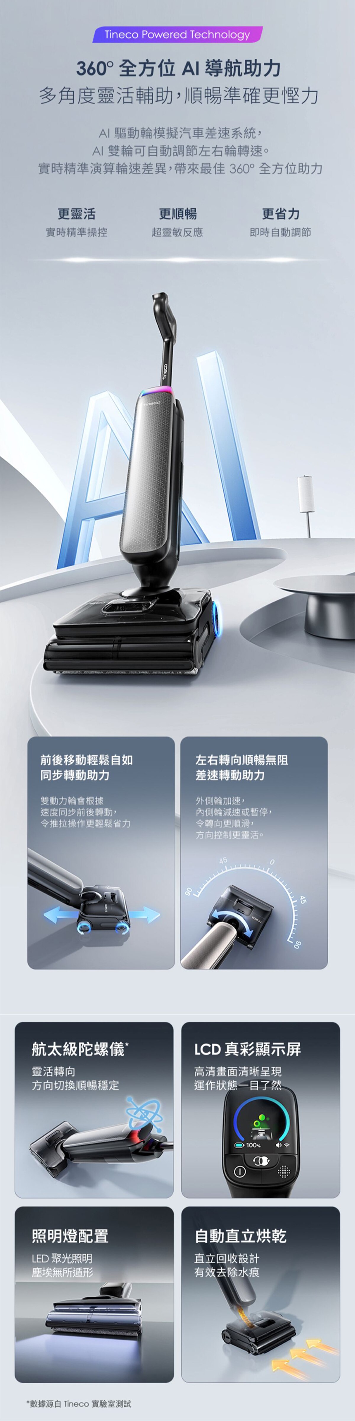 Tineco Floor One S9 Artist Steam Pro 全能蒸氣吸塵洗地機