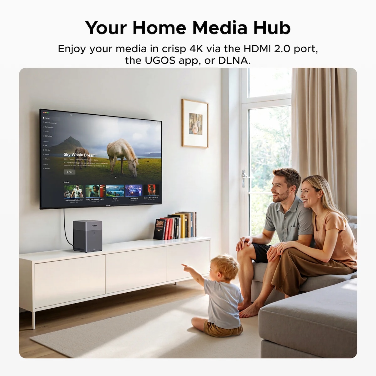 UGREEN NASync DH4300 Plus 4 Bay NAS