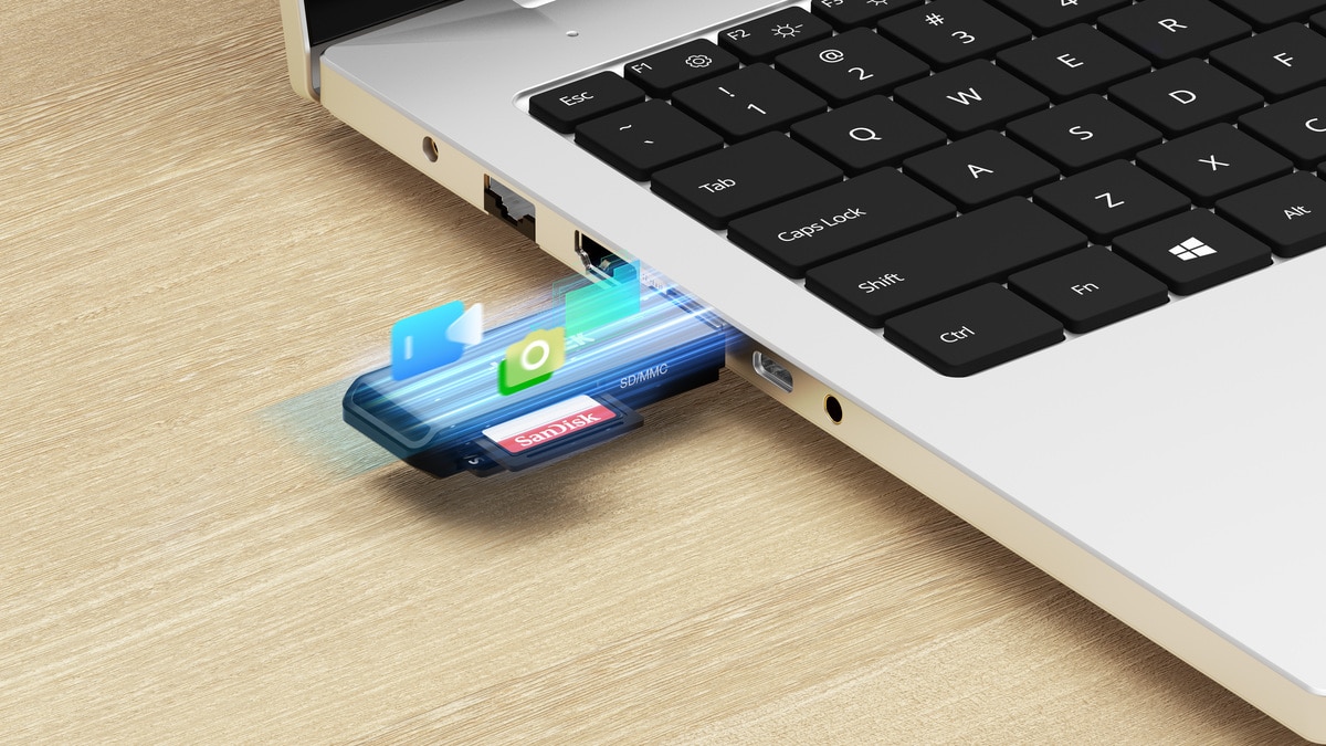 UNITEK Y-9327A USB-A Card Reader