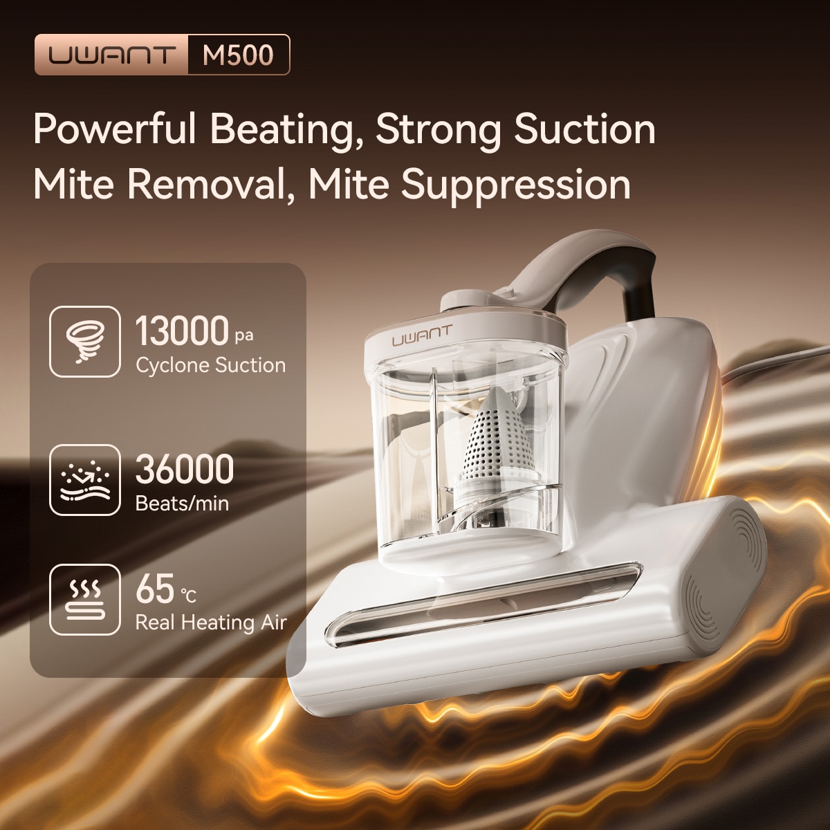 UWANT M500 UV Smart Double Cup Mite Remover