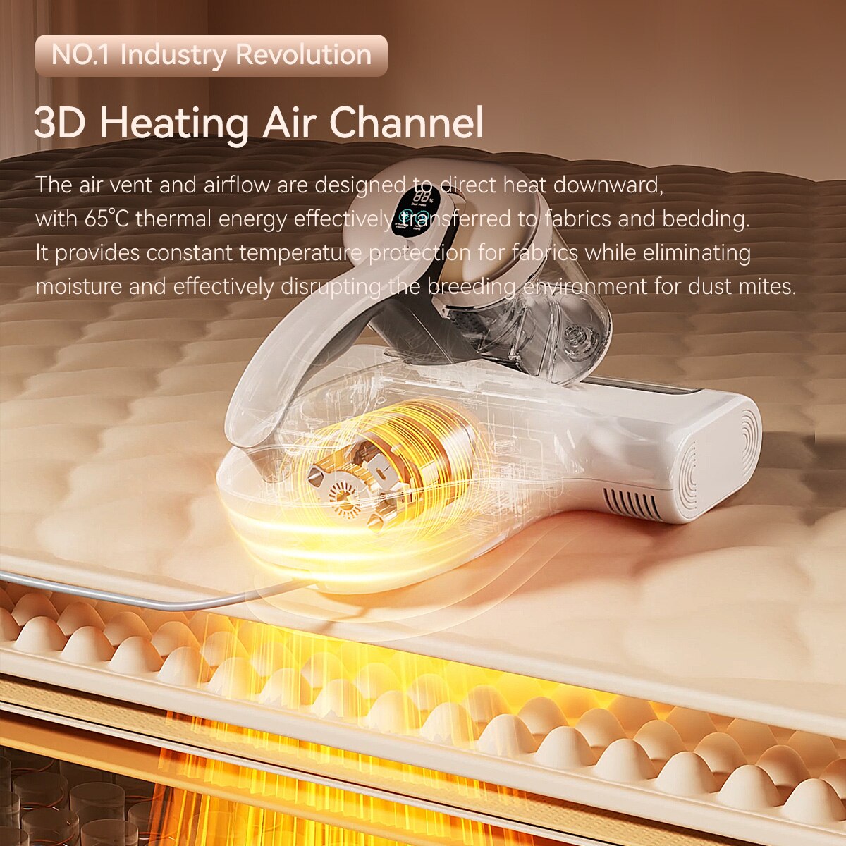 UWANT M500 UV Smart Double Cup Mite Remover