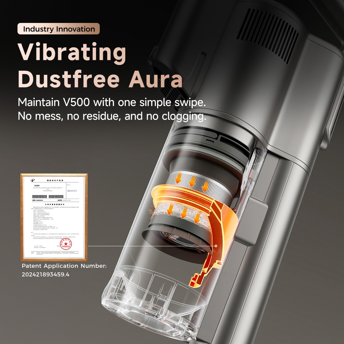 UWANT V500 Auto Self-Emptying Vacuum Cleaner ｜ Anti-Wrap & Anti-Blocking Version