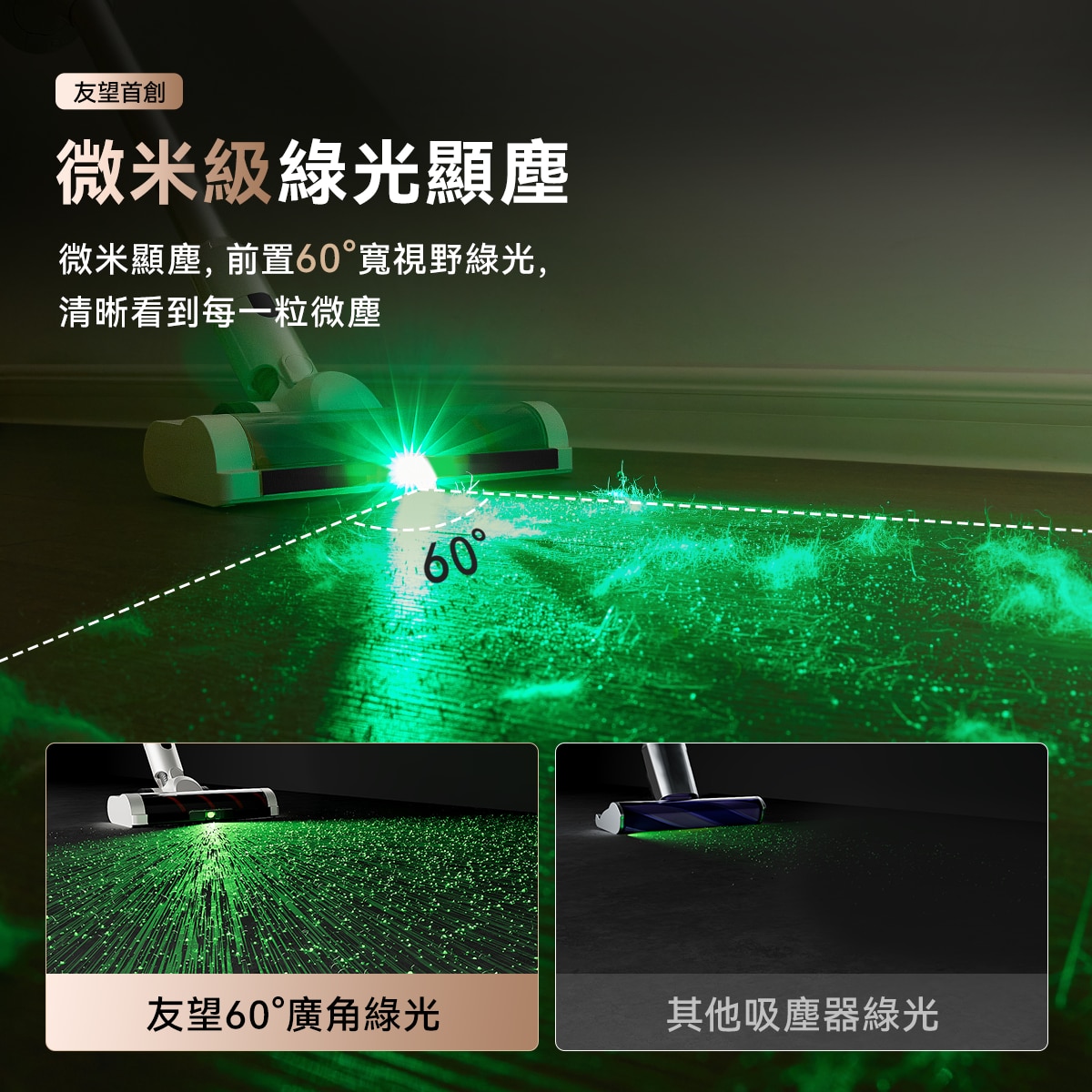 UWANT V500 大橘自動集塵吸塵器 ｜ 防纏繞防堵版