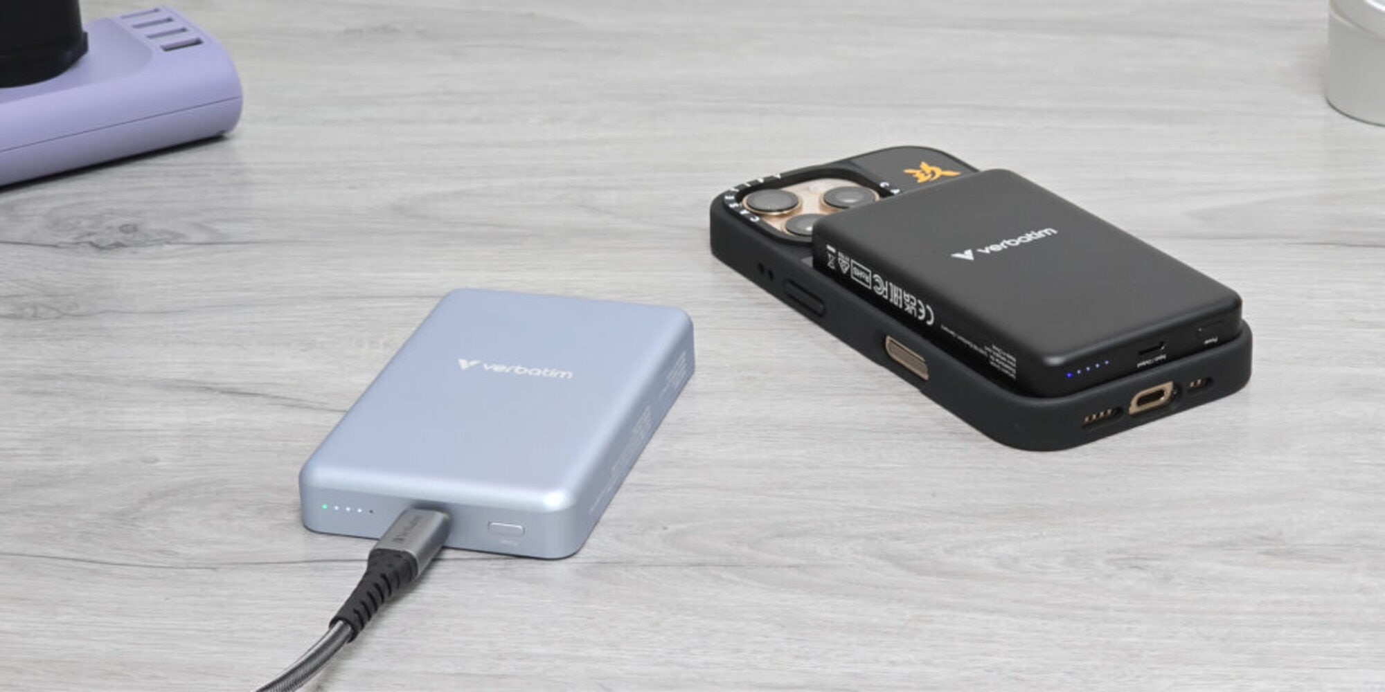 VERBATIM Charge ‘N’ Go 5000mAh 磁吸無線流動充電池
