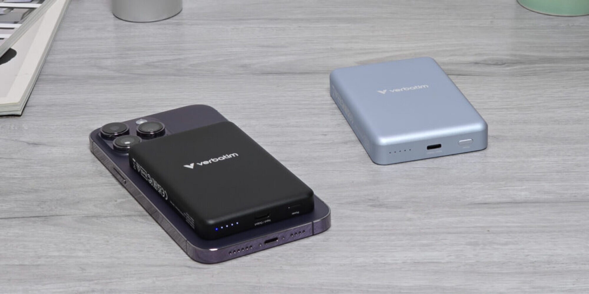 VERBATIM Charge ‘N’ Go 5000mAh 磁吸無線流動充電池