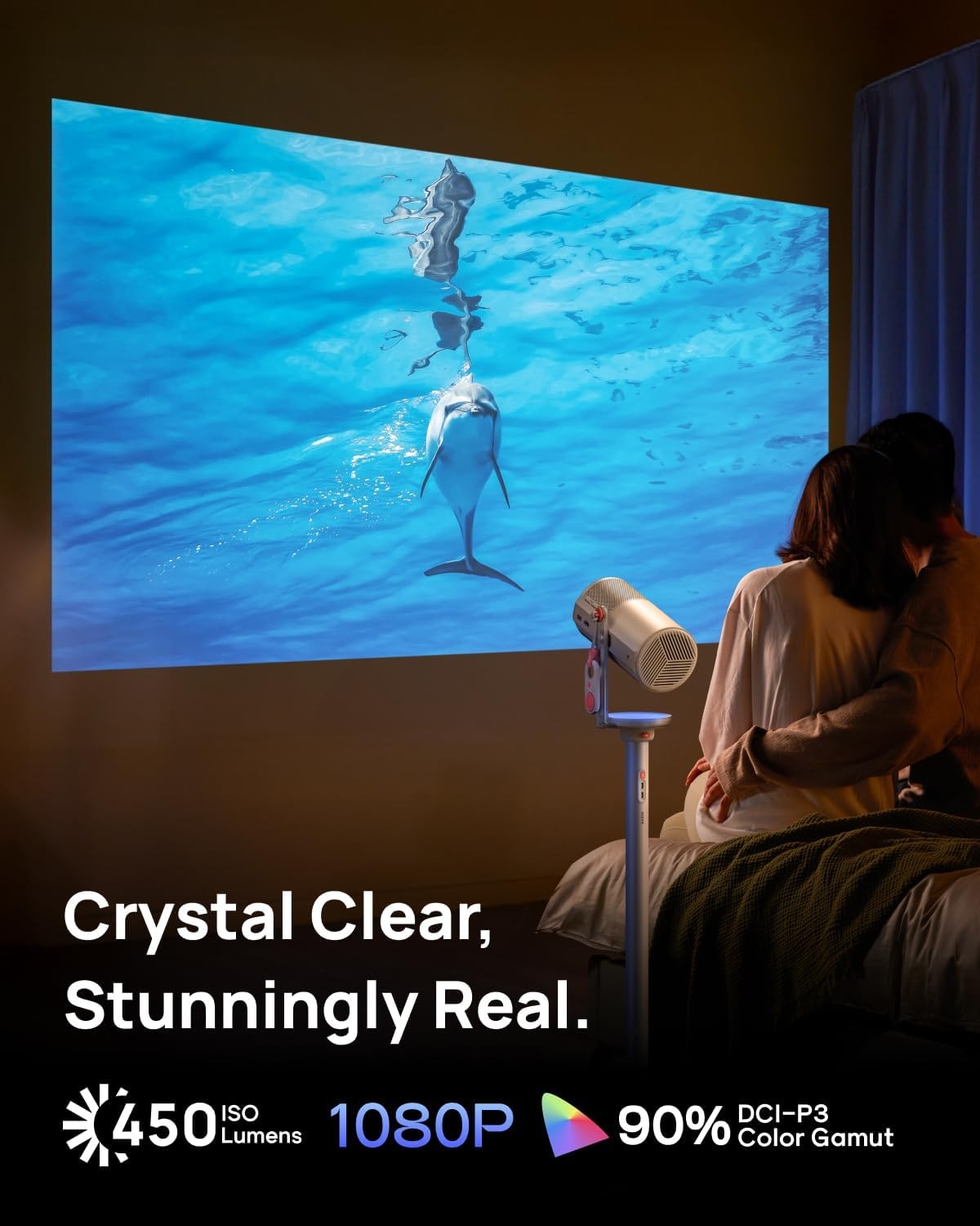 XGIMI MoGo 4 Google TV Portable Projector 1080P
