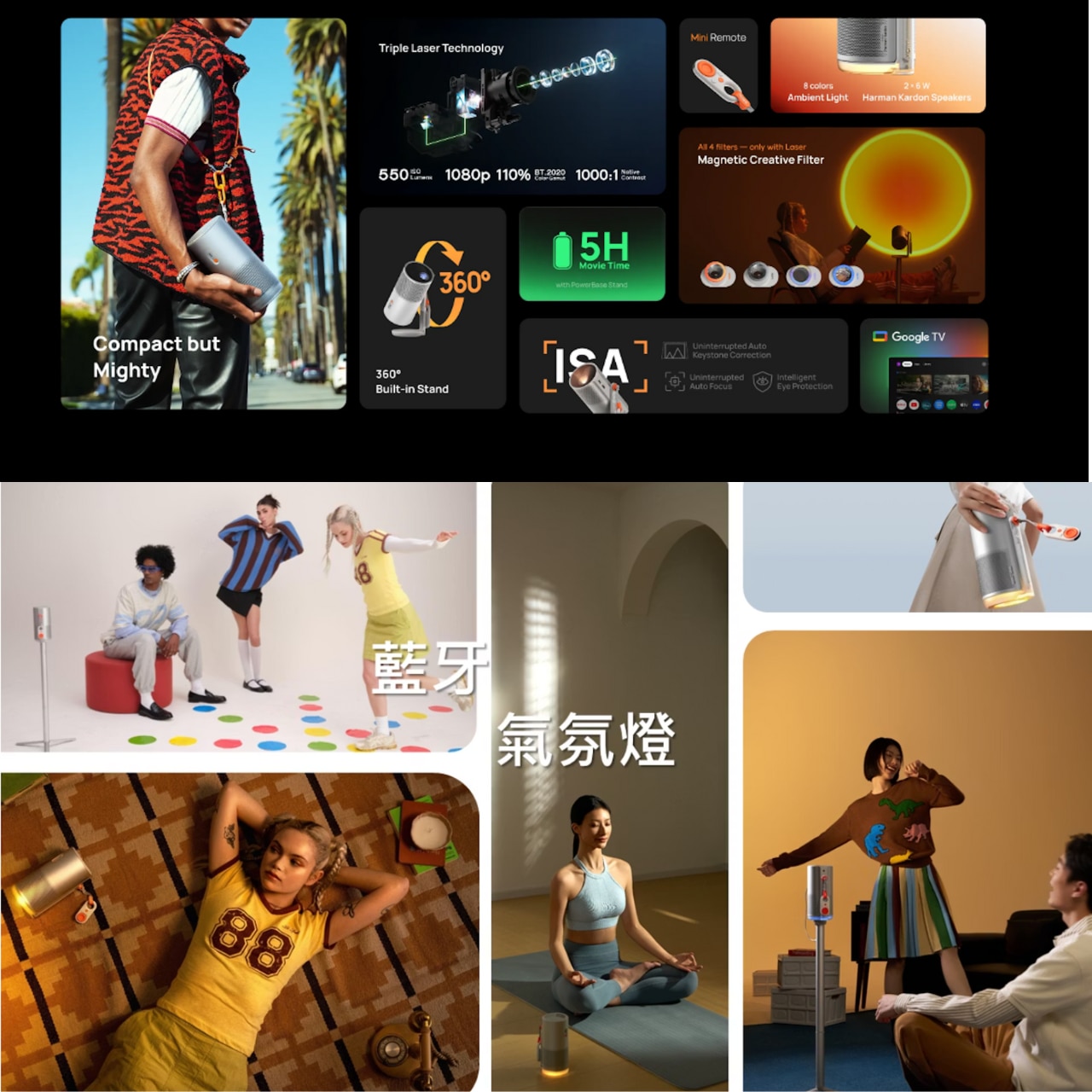 XGIMI Mogo 4 Laser Portable Projector Projector