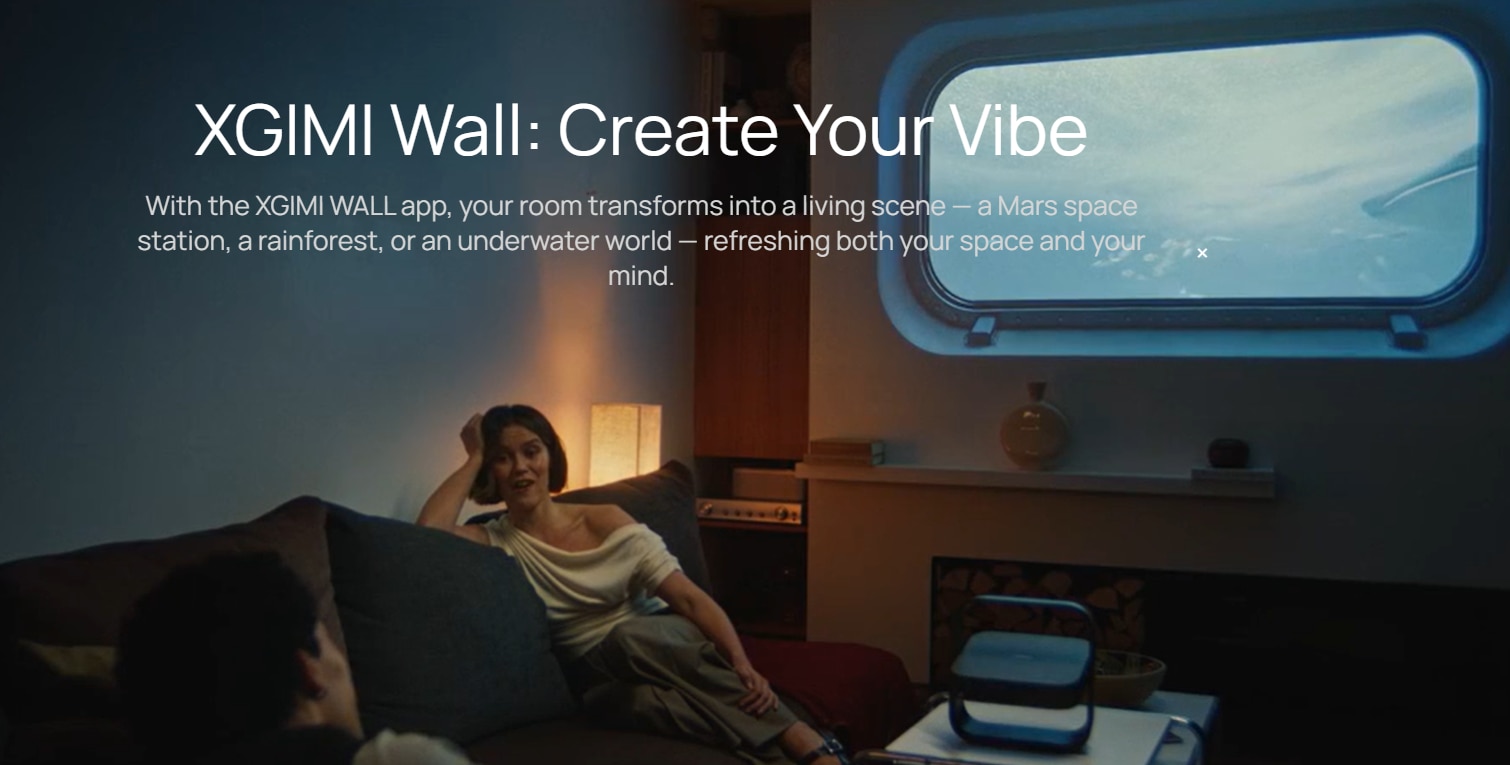 XGIMI Elfin Flip 4K Laser Projector