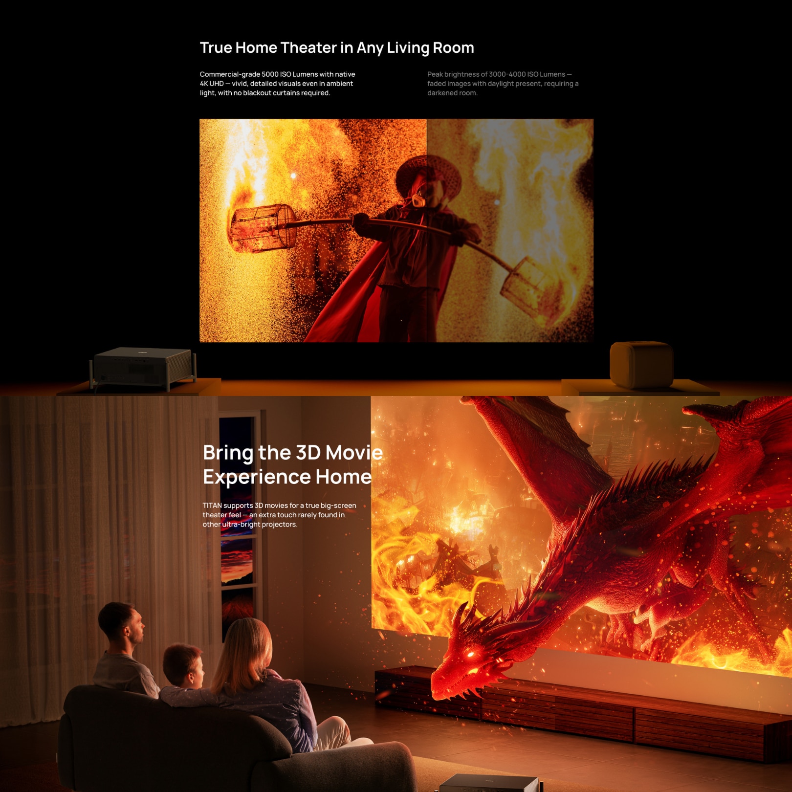 XGIMI 極米 XGIMI TITAN 4K 5000 Lumen 投影機