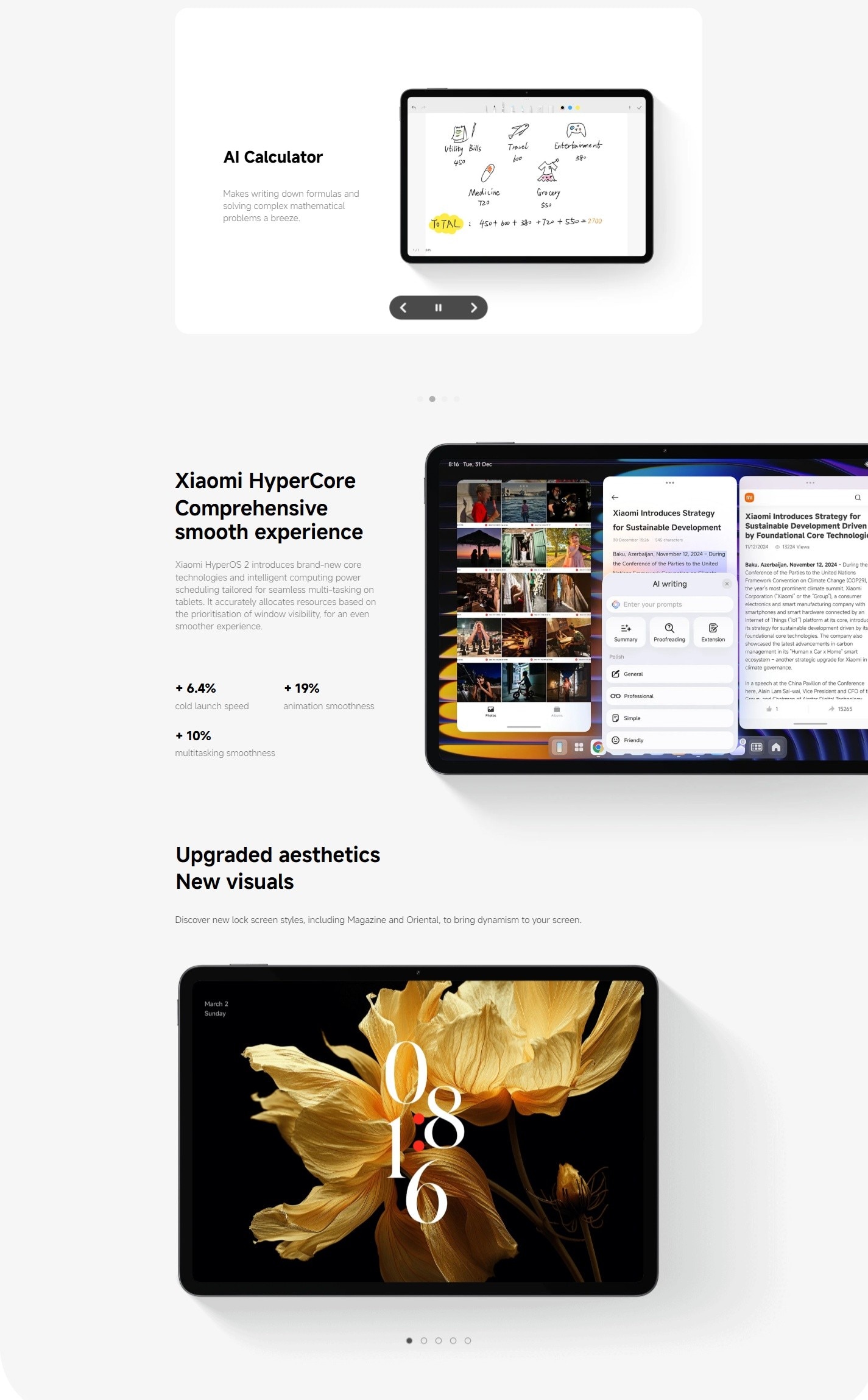 Xiaomi Pad 7 Tablet