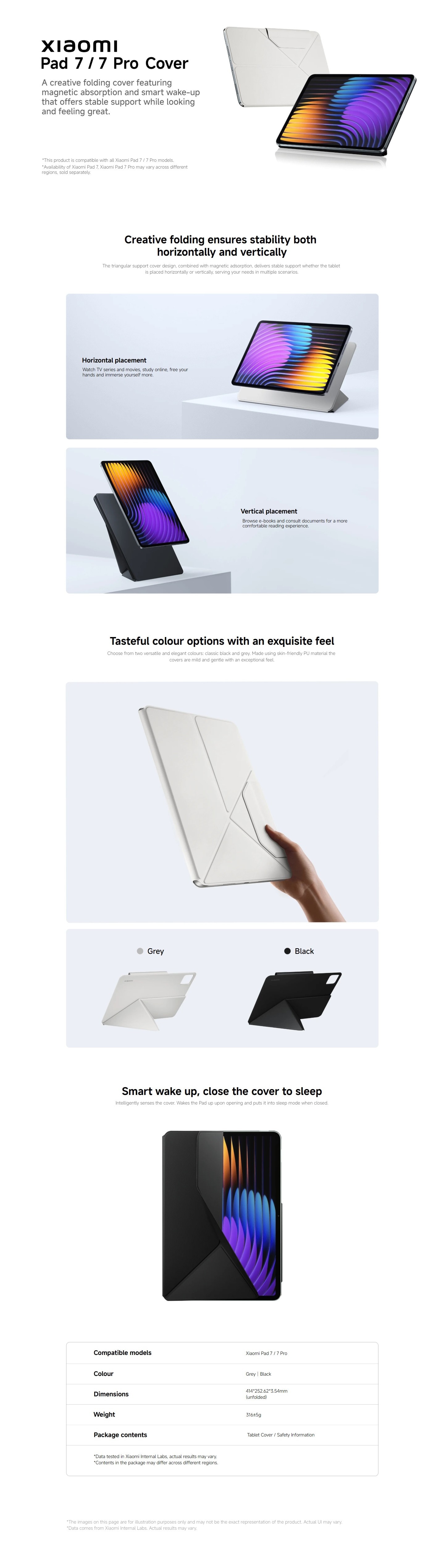 Xiaomi Pad 7 / 7 Pro Cover