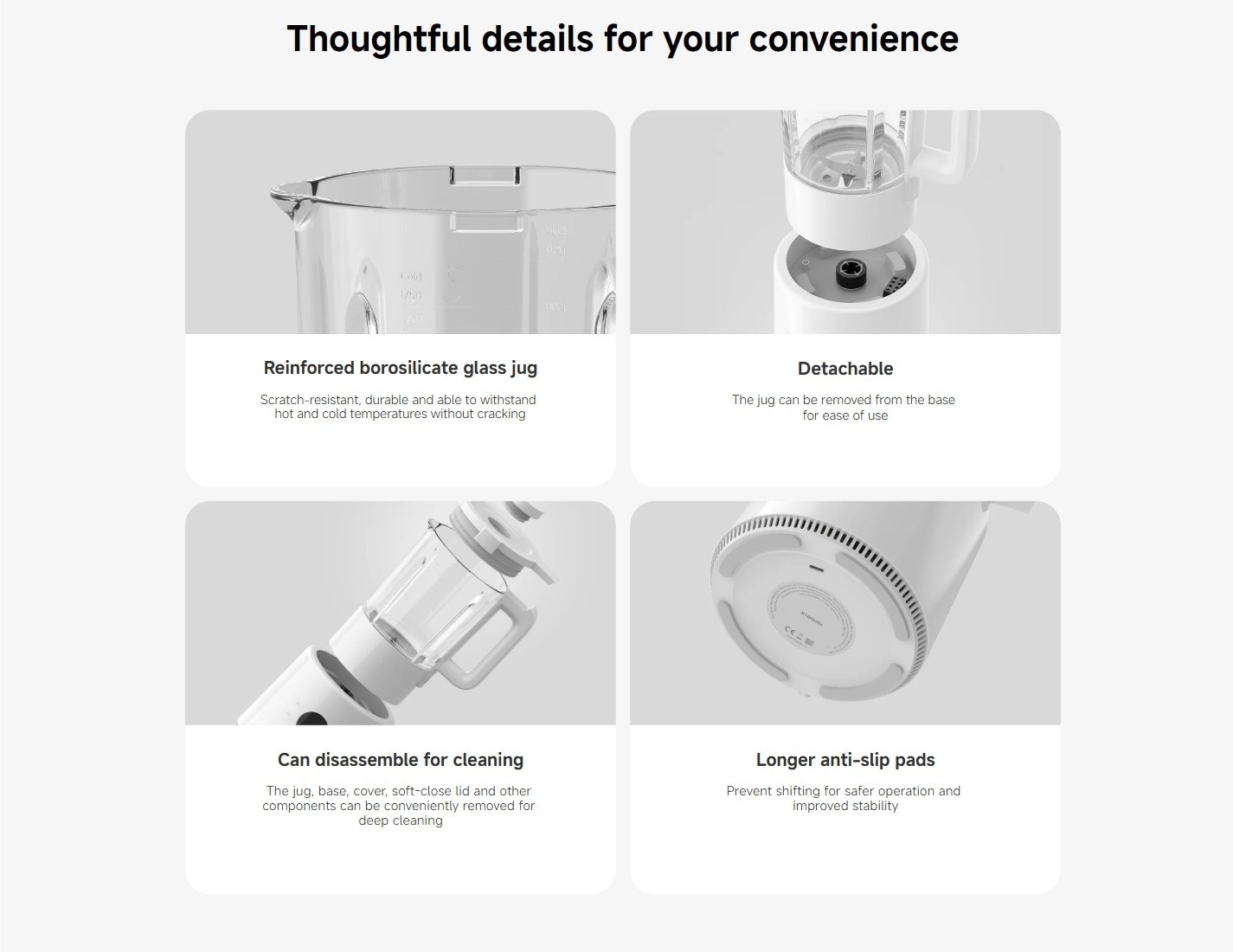 Xiaomi BHR07QTGB Xiaomi Blender Pro Blender