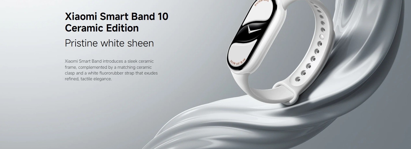 Xiaomi Smart Band 10 - Ceramic Edition