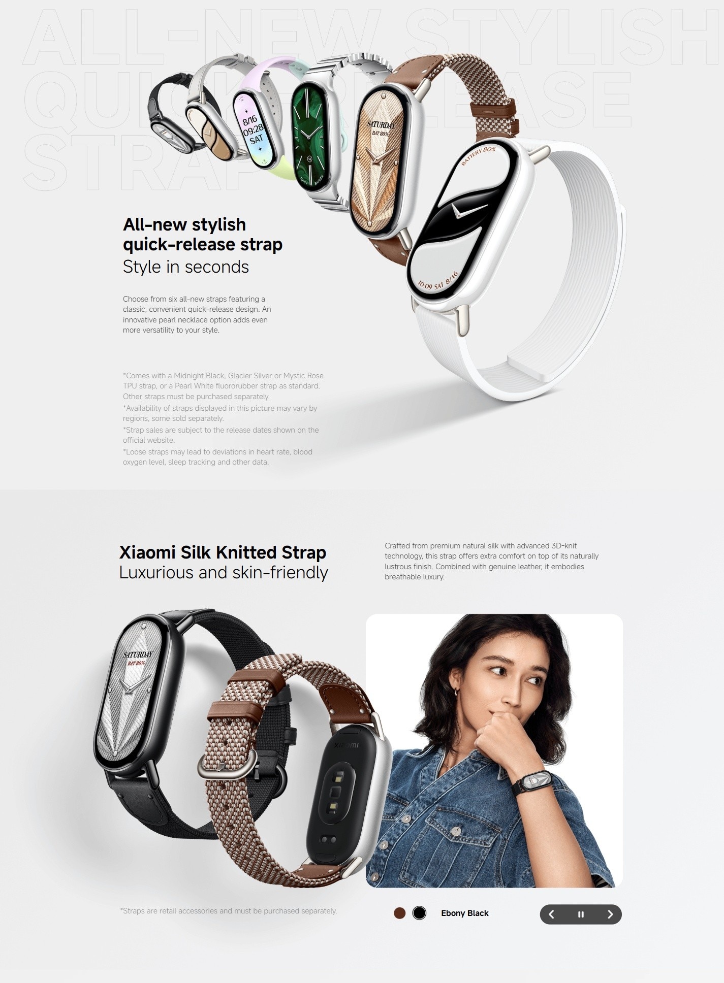 Xiaomi Smart Band 10 - Ceramic Edition