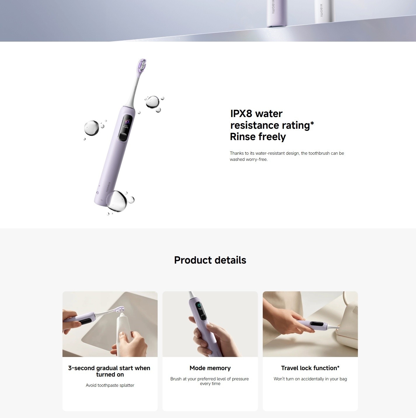 Xiaomi BHR07ZWGL Oscillation Electric Toothbrush Pro
