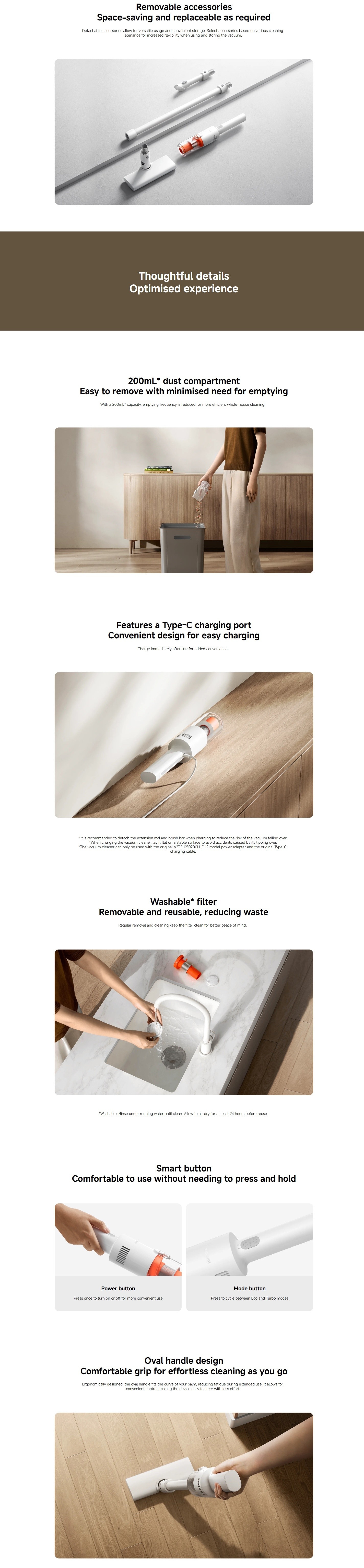 Xiaomi BHR08JYGL Vacuum Cleaner P30