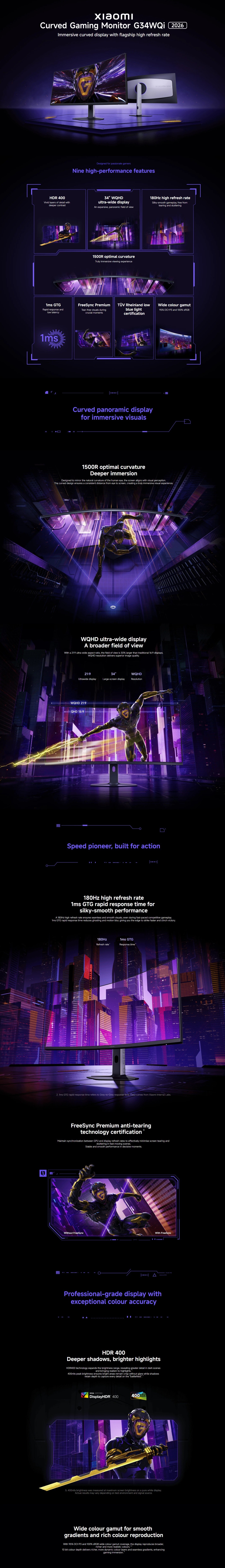 Xiaomi G34WQi 2026 34