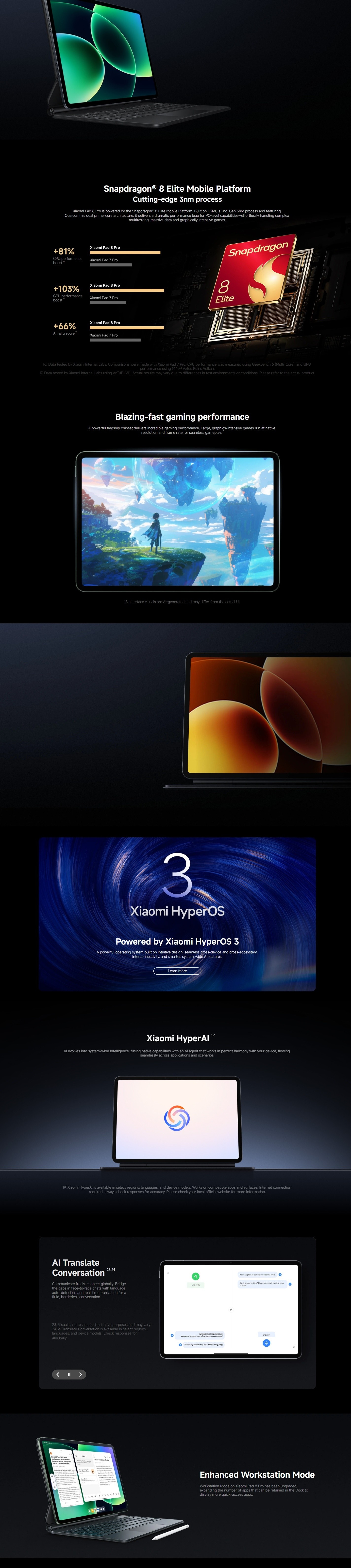 Xiaomi Pad 8 Pro Tablet