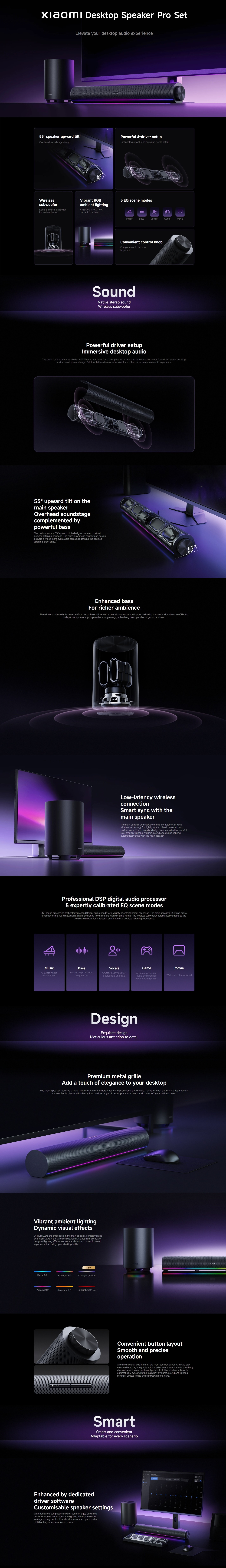 Xiaomi Desktop Speaker Pro Set
