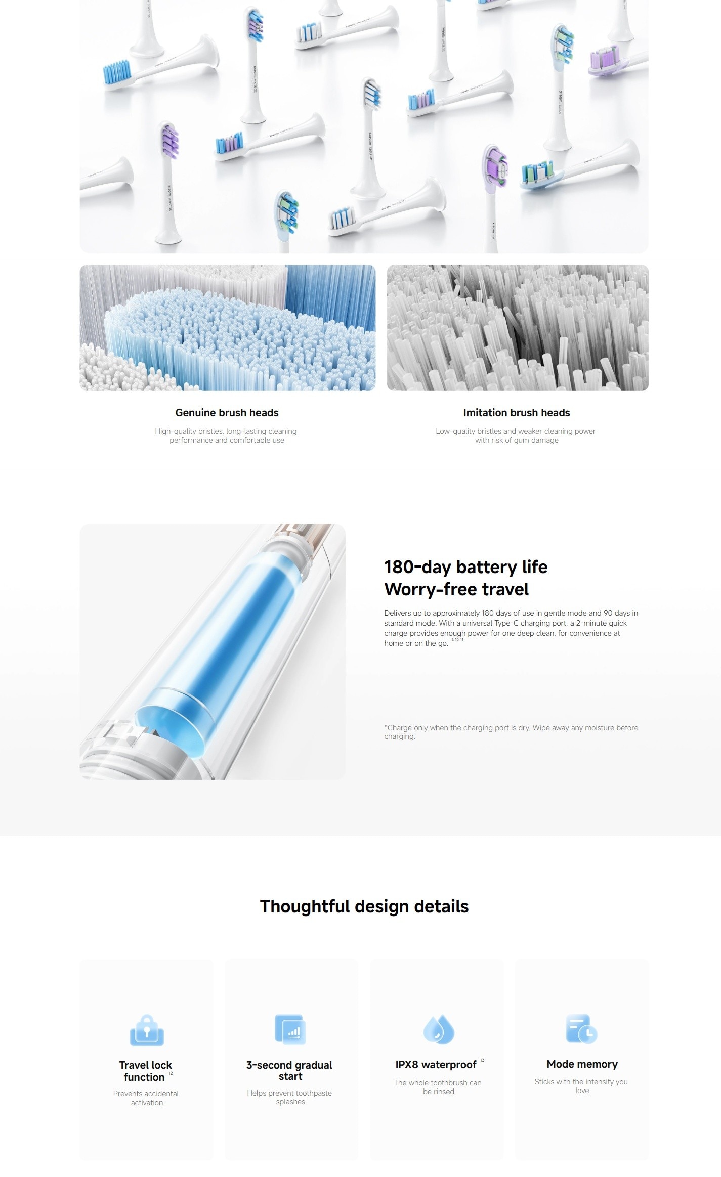 Xiaomi Smart Servo-oscillation Electric Toothbrush Pro