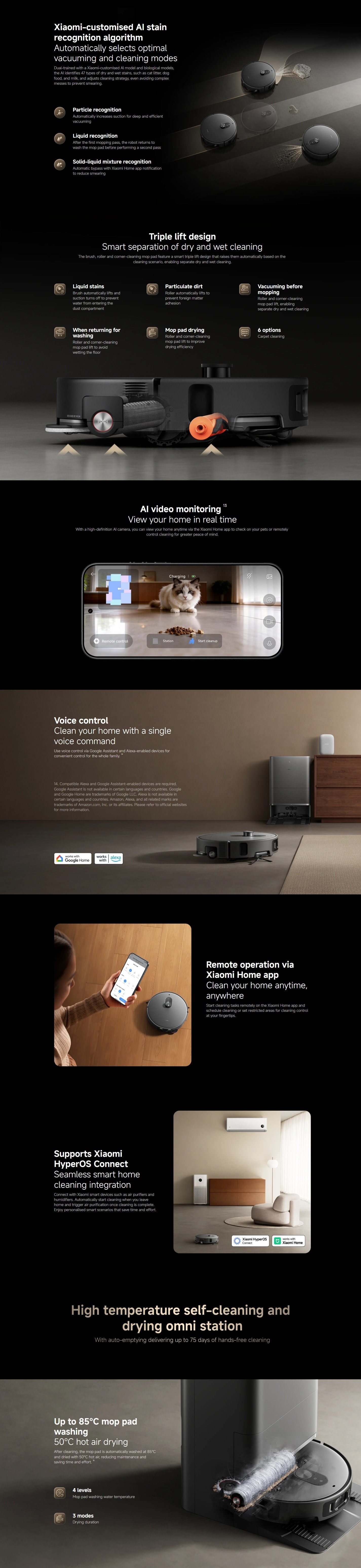 Xiaomi BHR08V1GB Robot Vacuum 6 Max