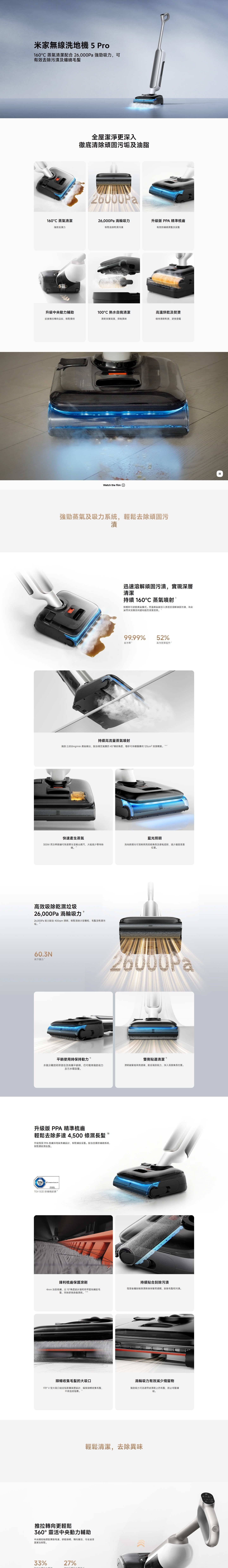 Xiaomi 小米 BHR098LUK 無線洗地機 5 Pro