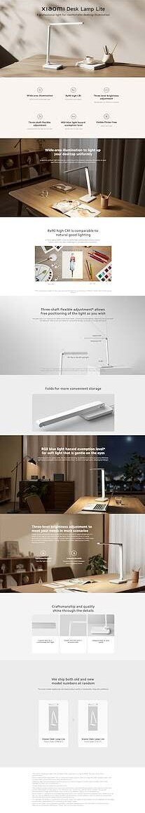 Xiaomi Desk Lamp Lite