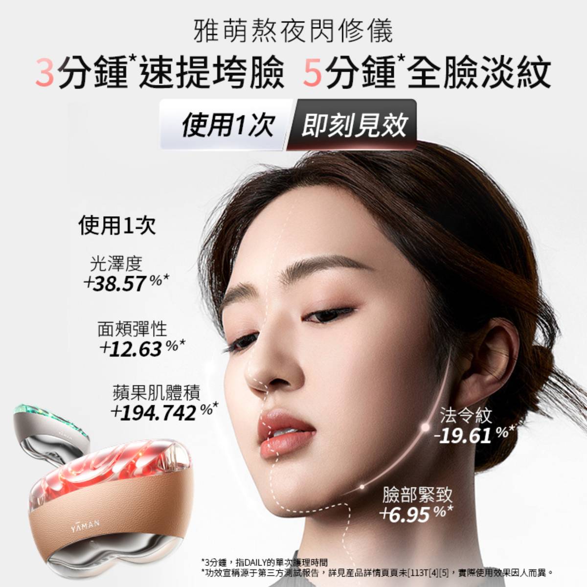 YA-MAN 雅萌 熬夜閃修儀