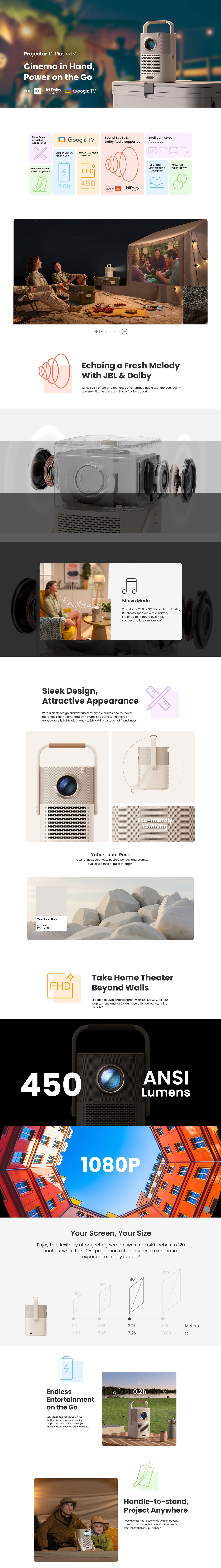 Yaber T2 Plus Projector