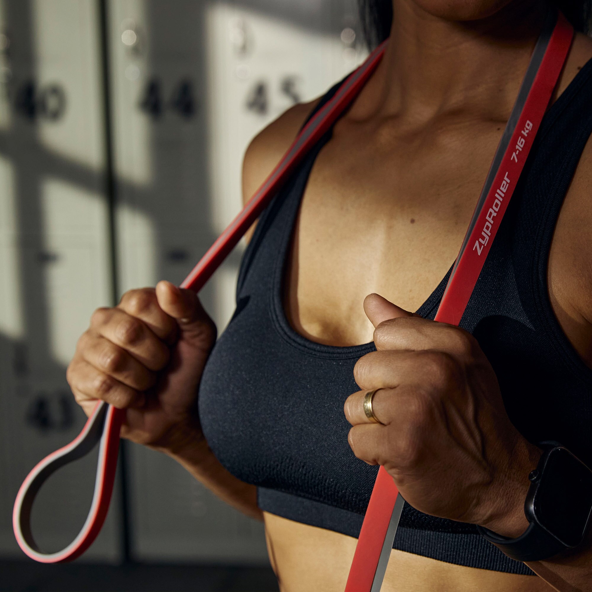 ZypRoller Durable Dual-Color Resistance Band