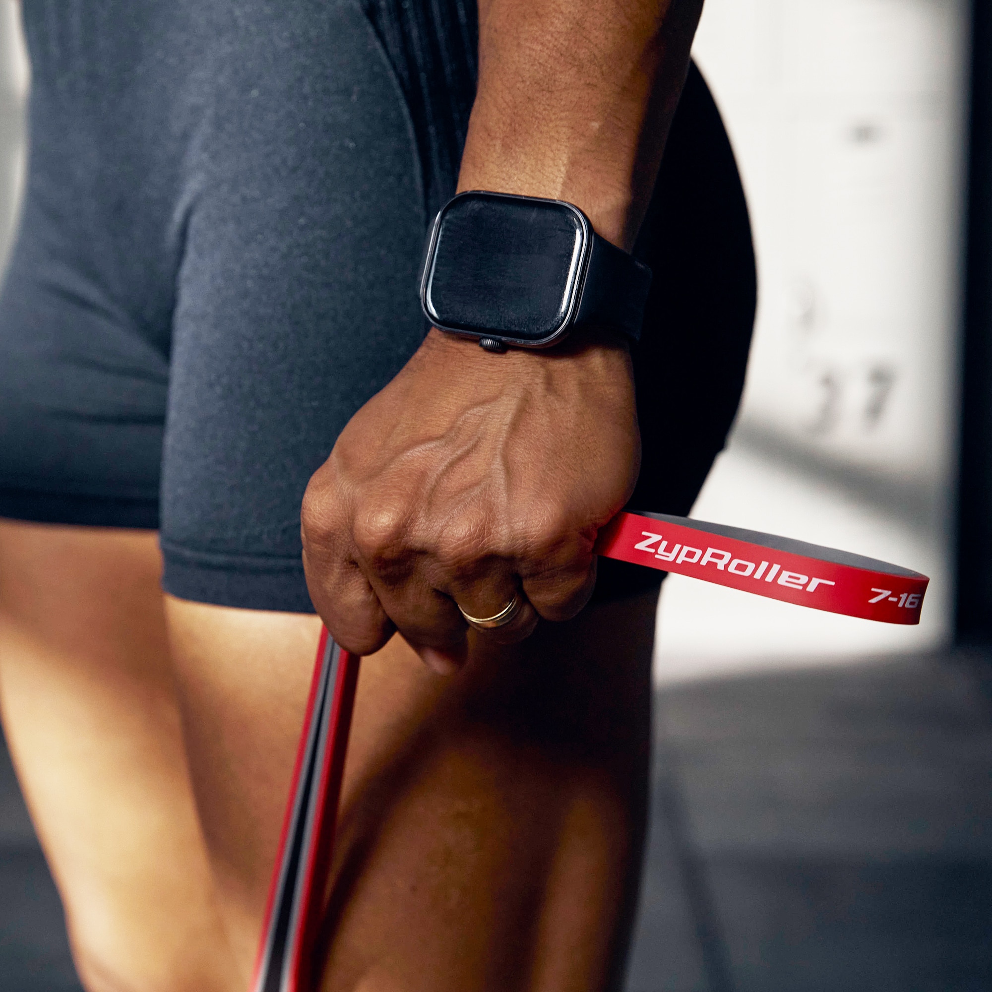 ZypRoller 耐用雙色彈力帶