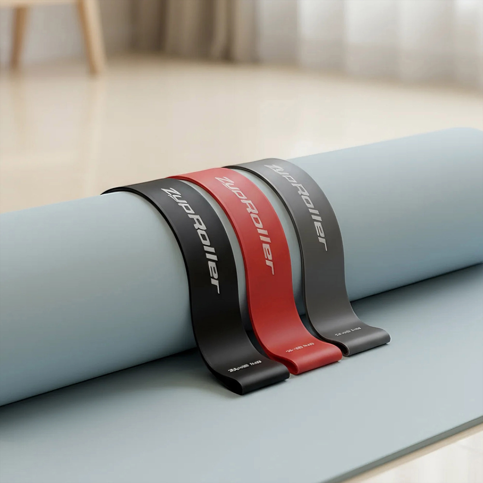 ZypRoller Glute Resistance Band Set [3-in-1 ｜ Eco-friendly]