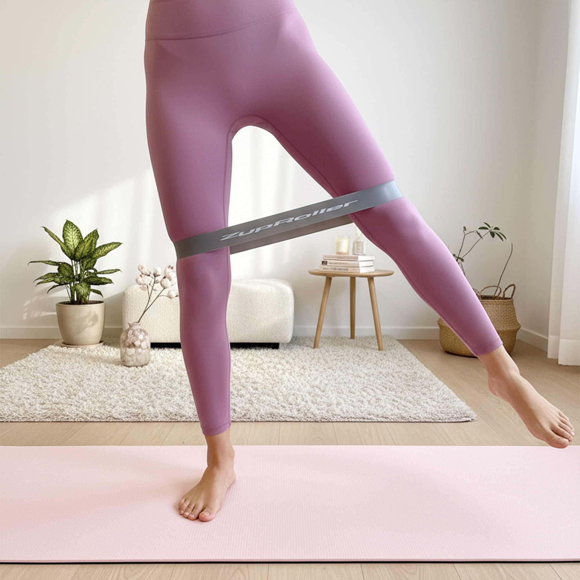 ZypRoller Glute Resistance Band Set [3-in-1 ｜ Eco-friendly]