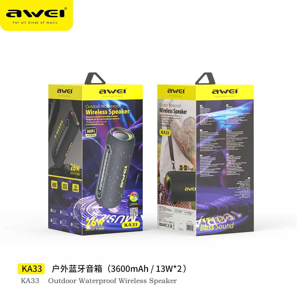 awei KA33 藍芽喇叭
