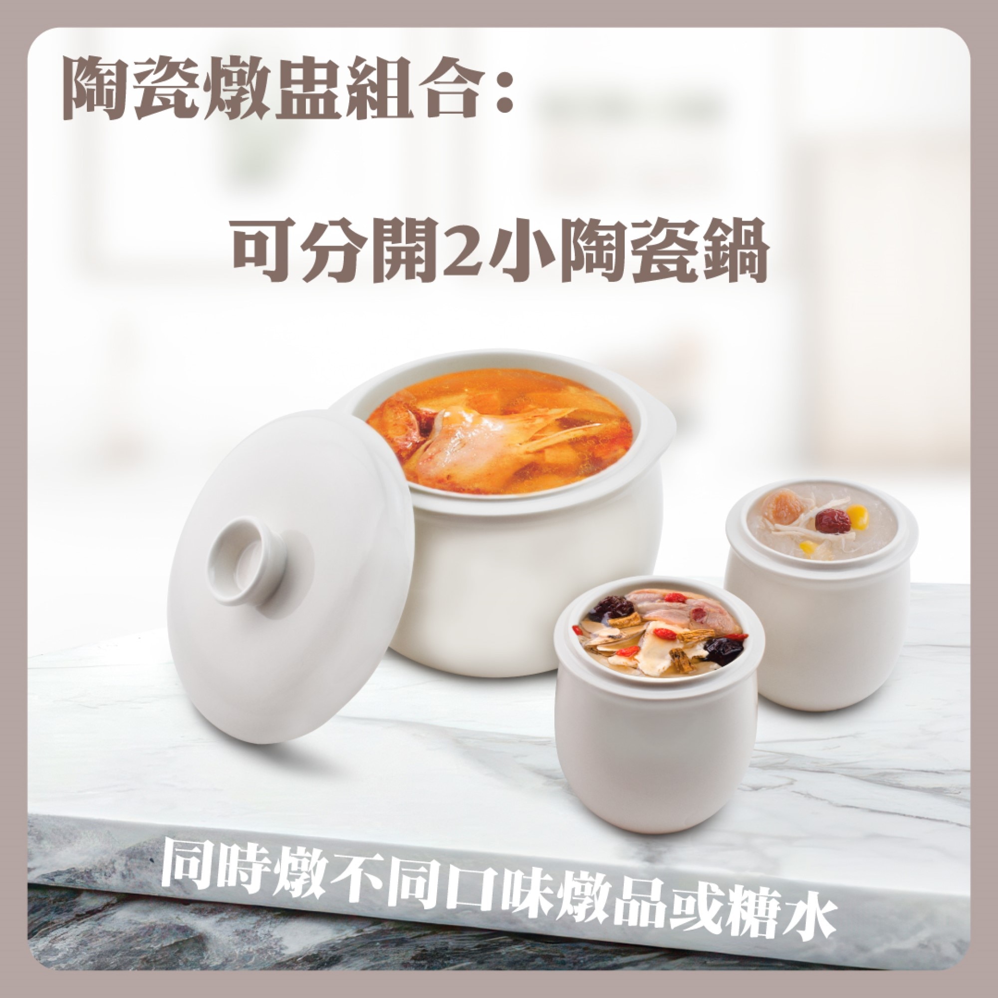 ecHome SP380 2.5L電子燉盅