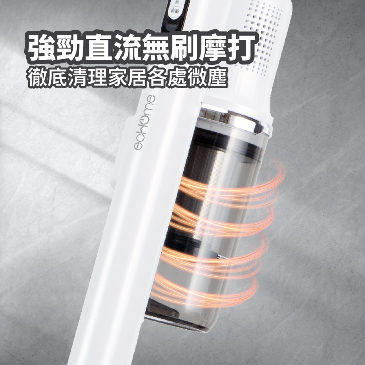 ecHome 億世家 VC160 超輕量無線手提強力吸塵機