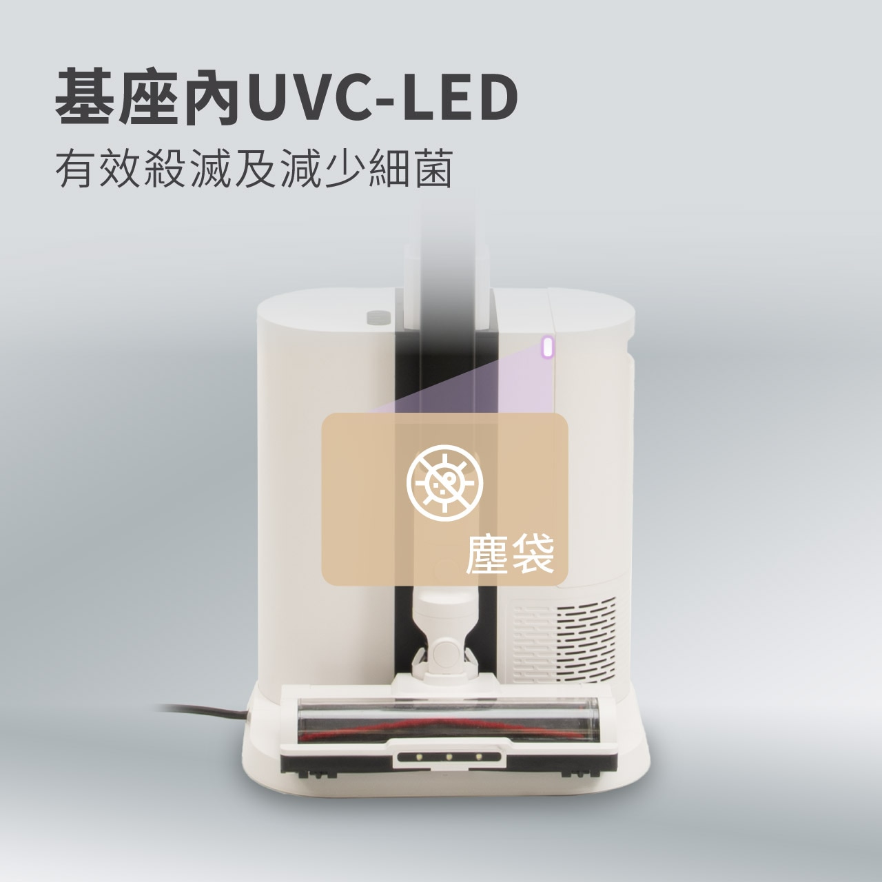 ecHome 億世家 VCS230 自動清空強力旋風吸塵機