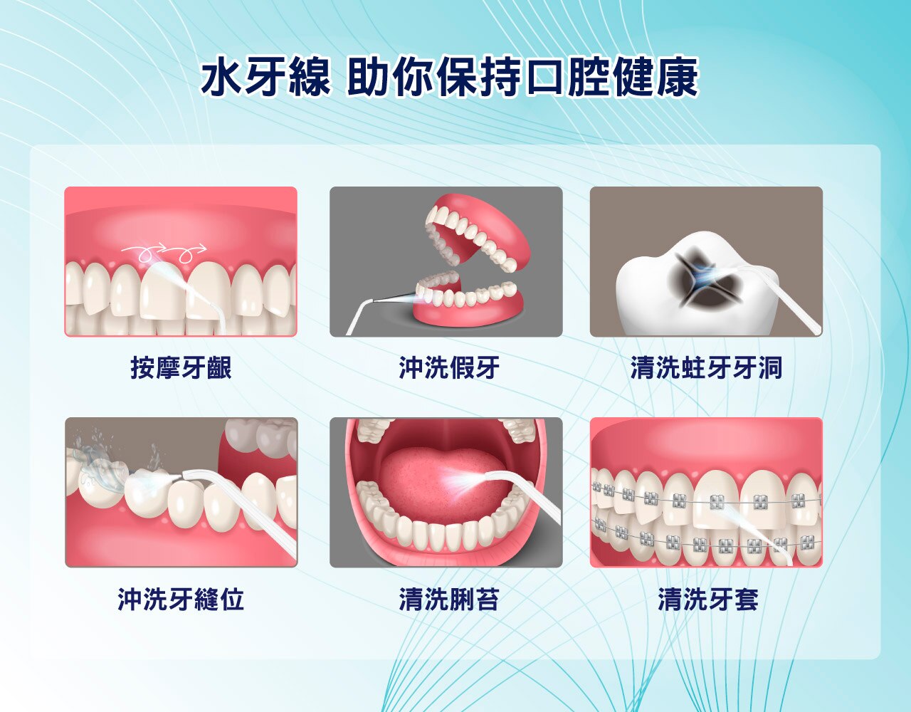 ecHome WF300 手提水牙線