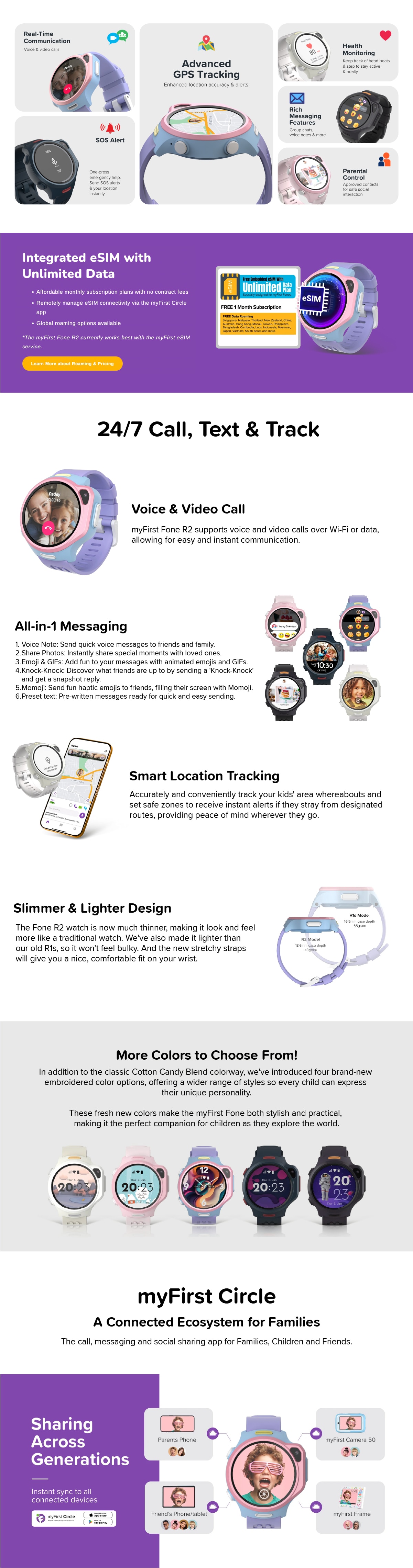 myFirst Fone R2 Kids Smartwatch
