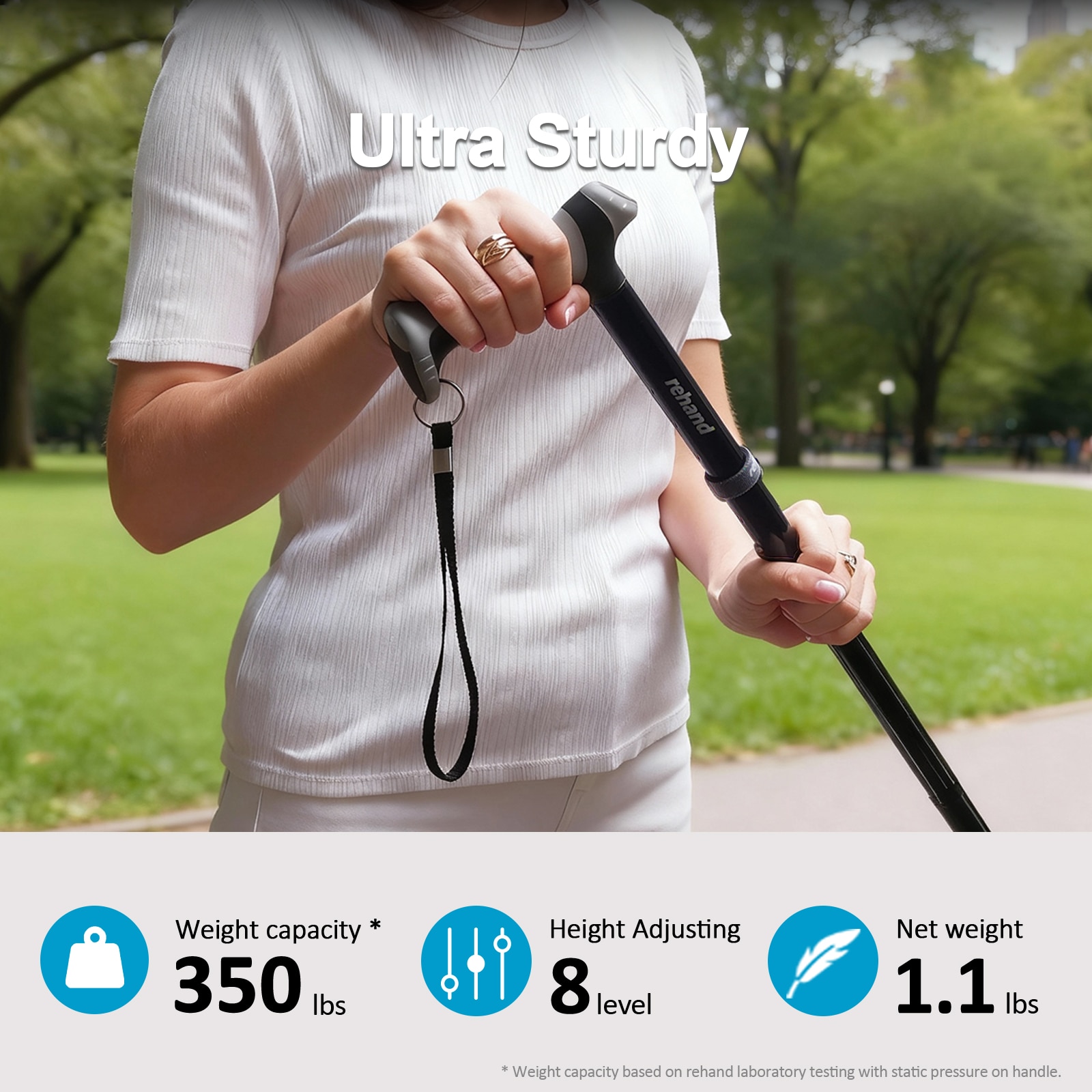 rehand Foldable Walking Cane