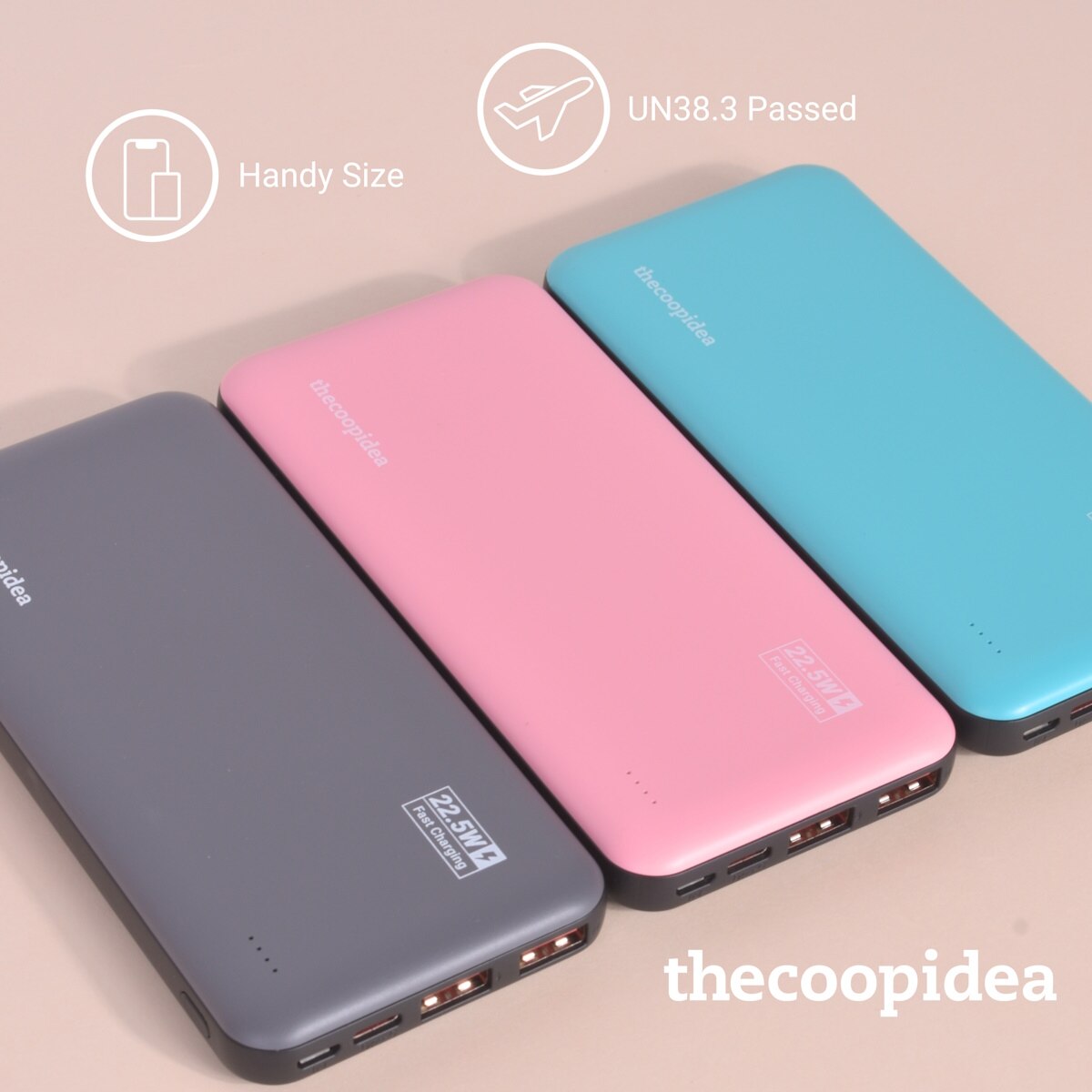 thecoopidea GUMMY PRO2 PD 22.5W 10000mAh Powerbank