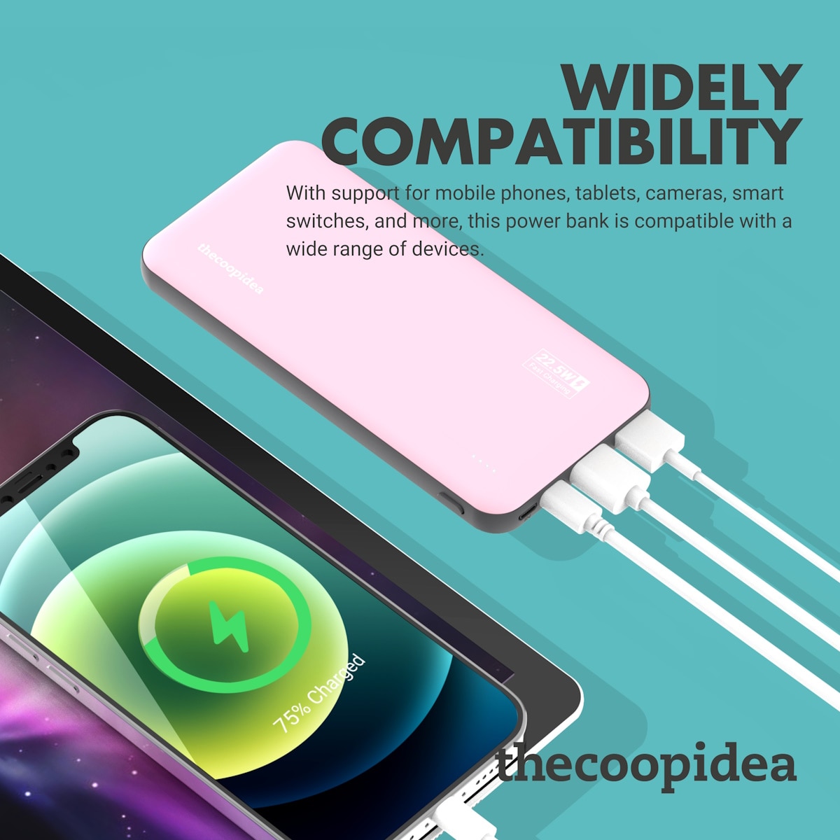 thecoopidea GUMMY PRO2 PD 22.5W 10000mAh Powerbank