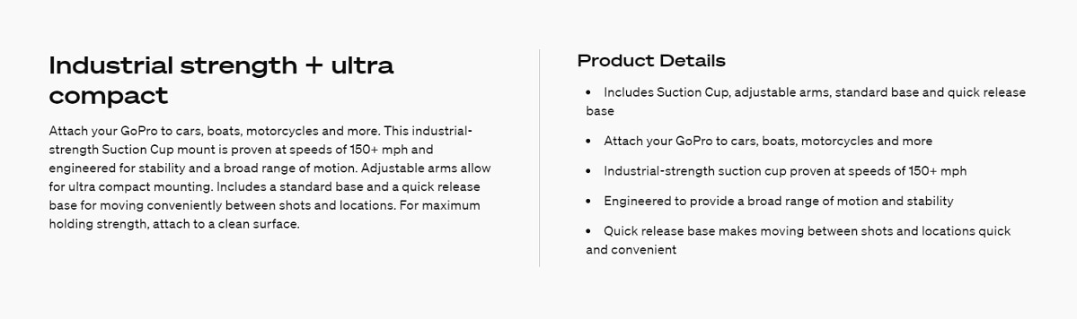 GoPro AUCMT-302 Camera Tripods (HERO 12/11/10/9/8)