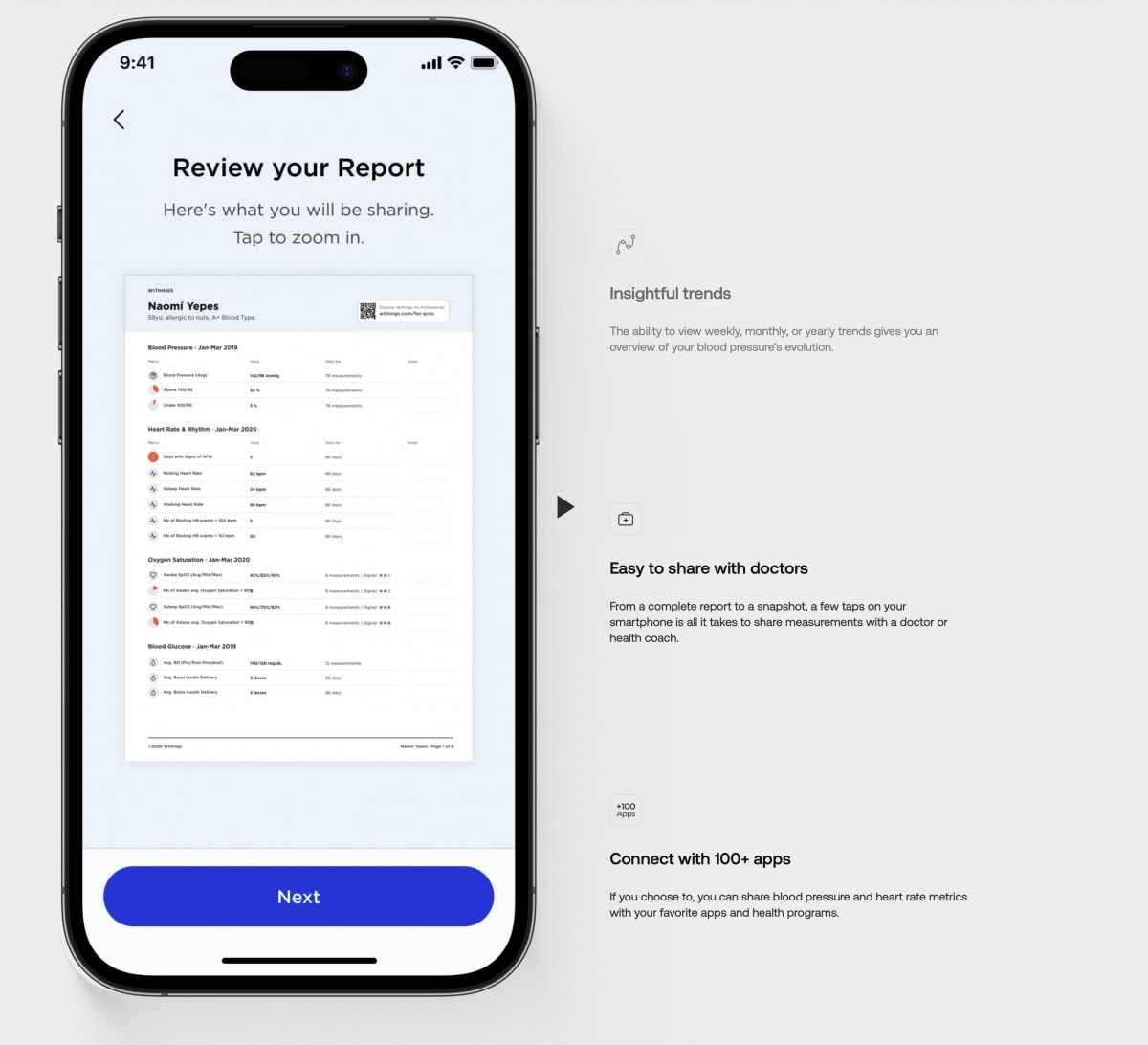 Withings BPM Connect 血壓計