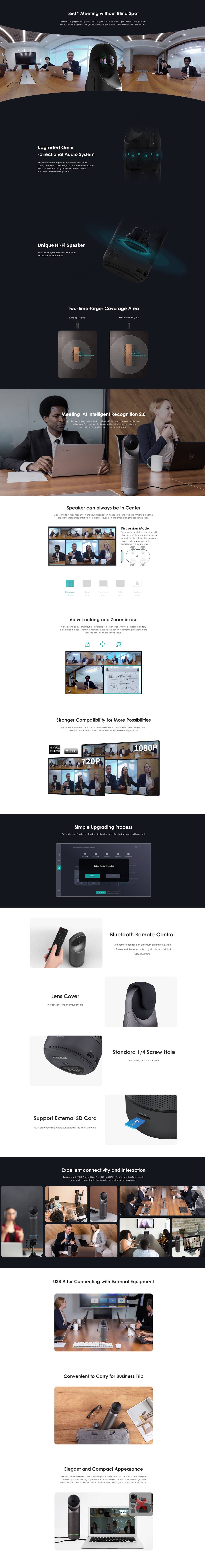 Kandao Meeting PRO 360 Camera