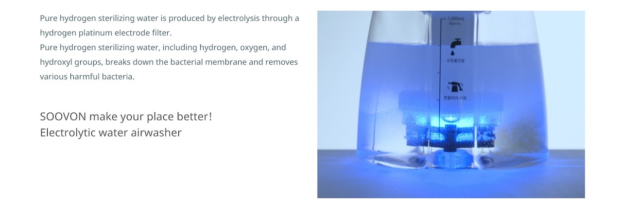 Soovon SV-1500 氫水空氣洗滌機