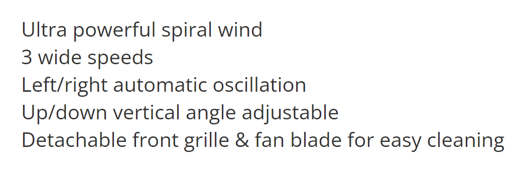 Turbo Italy TWF-12 12-inch High Velocity Wall Fan