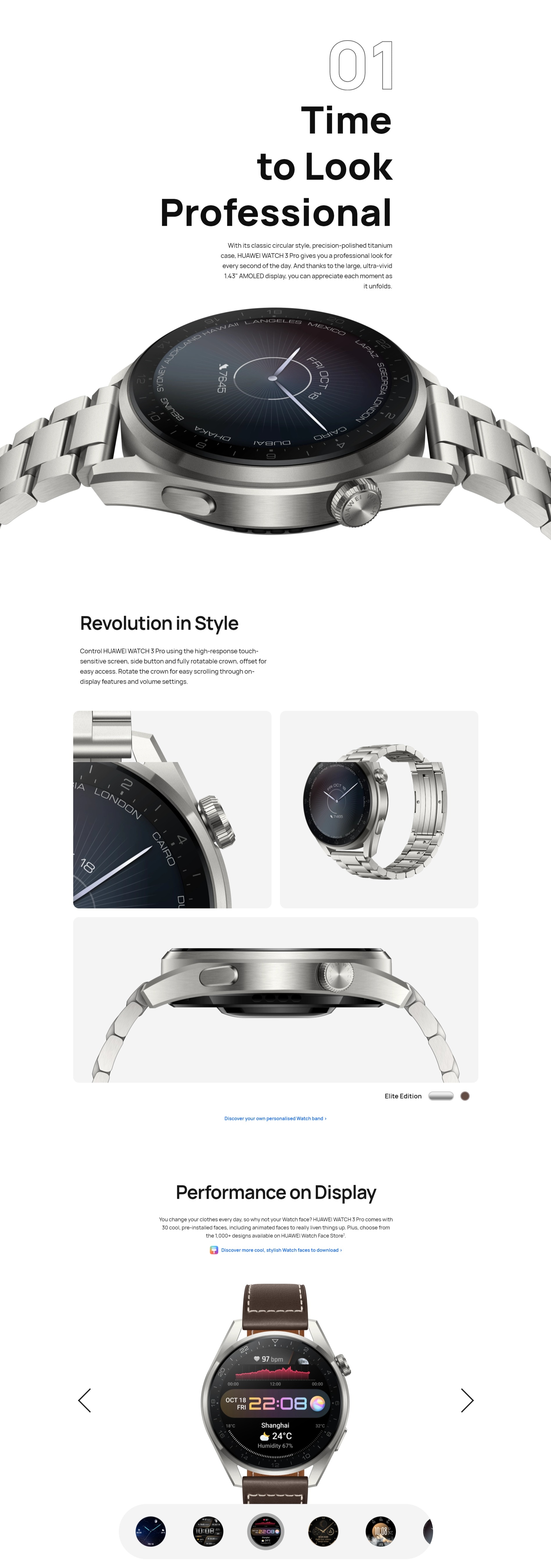 HUAWEI Watch 3 PRO Smart Watch