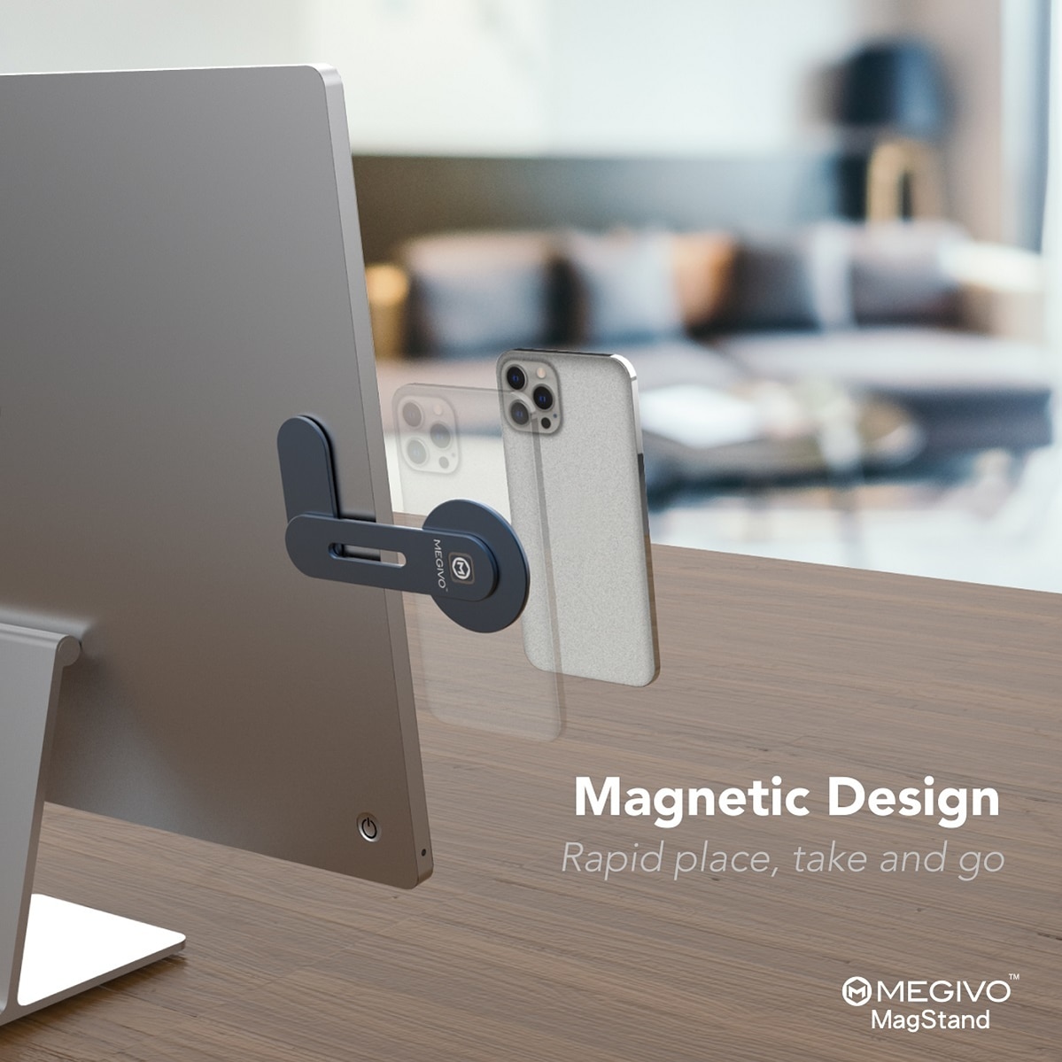 Megivo MagStand magnetic mobile stand